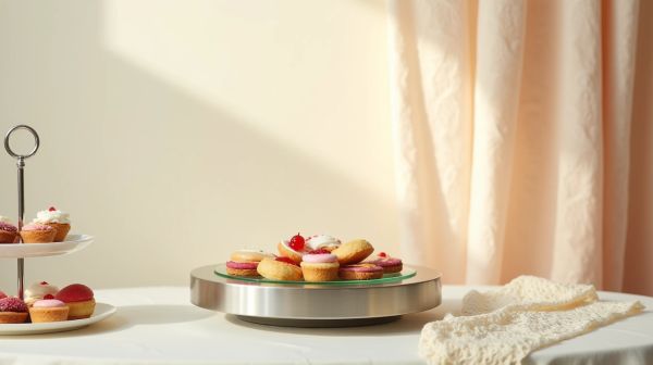 Comment choisir un plateau tournant pour gâteau idéal