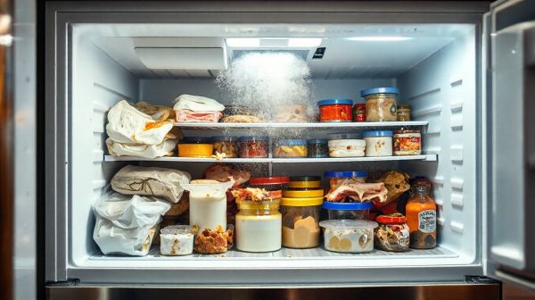 Sachant que votre congélateur est mal fermé, comment protéger vos aliments ?