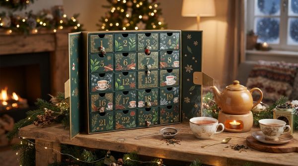 Un calendrier gourmand de l'avent pour explorer des thés d'exception